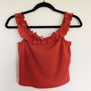 Off the Shoulder Ruffle Top 💄